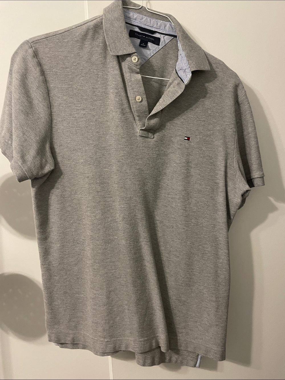 Tommy Hilfiger Men’s Light Gray Polo Shirt